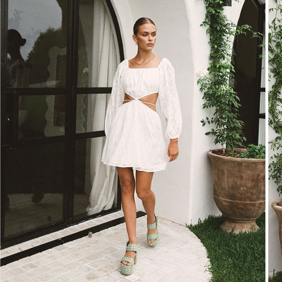 SABO skirt off shoulder dress NWT size xs - Picture 4 of 4